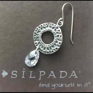 Silpada - .925 Sterling Silver, replacement earring. One earring.